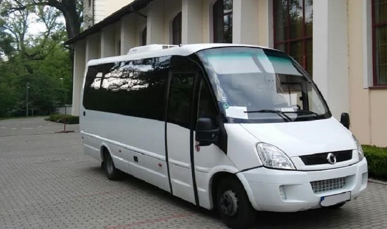 Moldova: Bus order in Durlești in Durlești and Romania